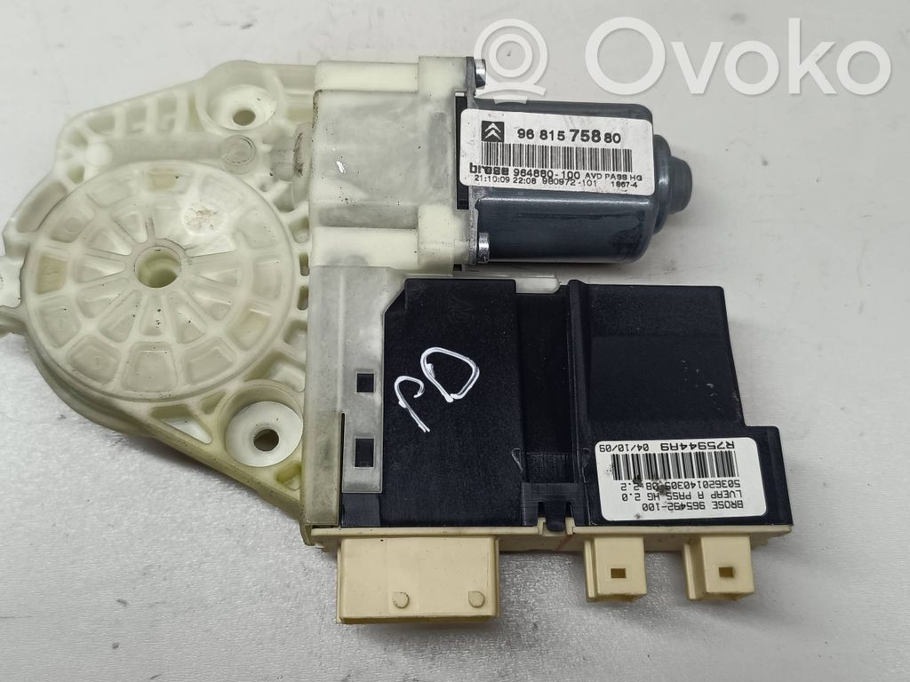 Citroen C4 I Silnik regulatora szyby drzwi przednich 