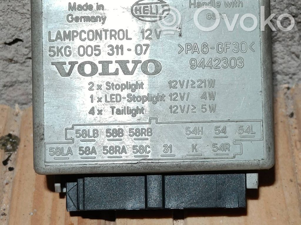 Volvo S70  V70  V70 XC Šviesų modulis 