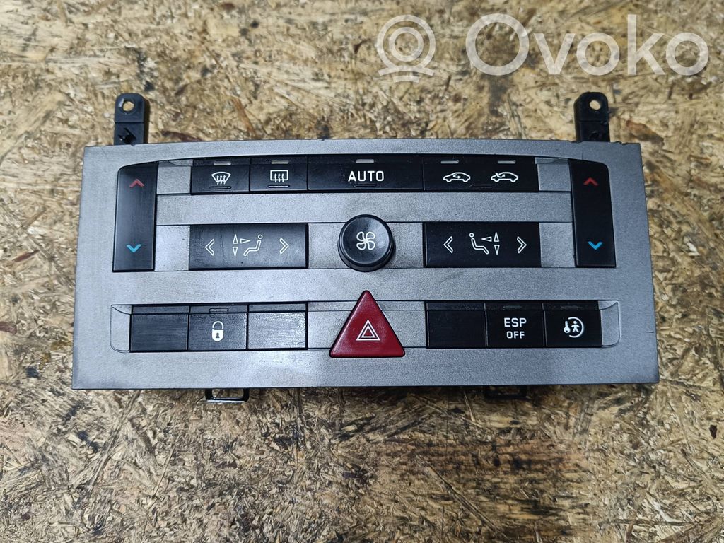 Peugeot 407 Climate control unit 