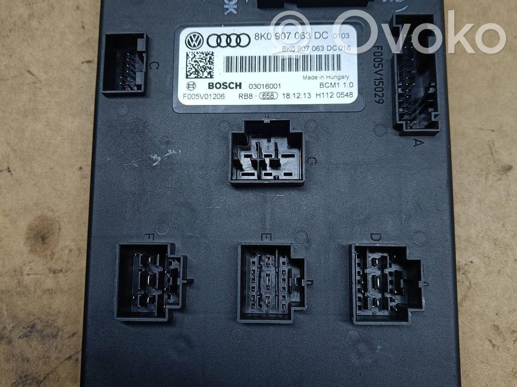 Audi A4 S4 B8 8K Moduł / Sterownik komfortu 