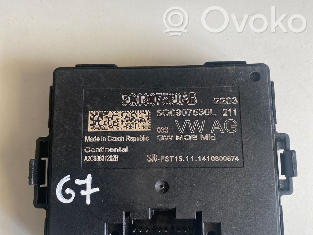 Módulo de control Gateway   5Q0907530AB,5Q0907530L,A2C93831202B
