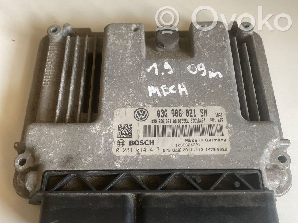 Seat Altea Engine control unit/module 
