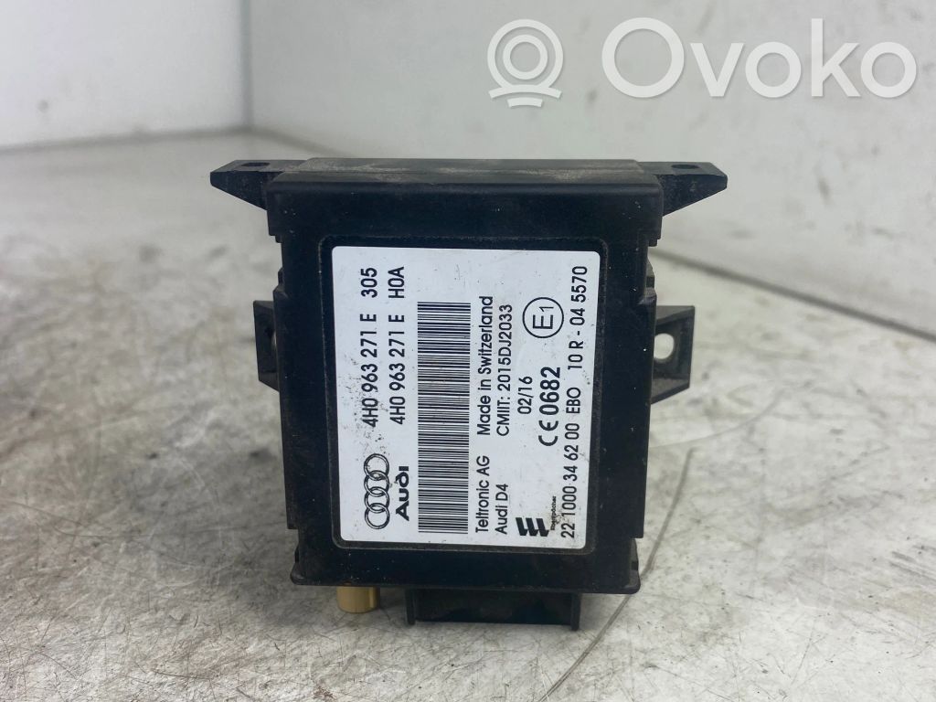 Audi Q7 4M Auxiliary heating control unit/module 