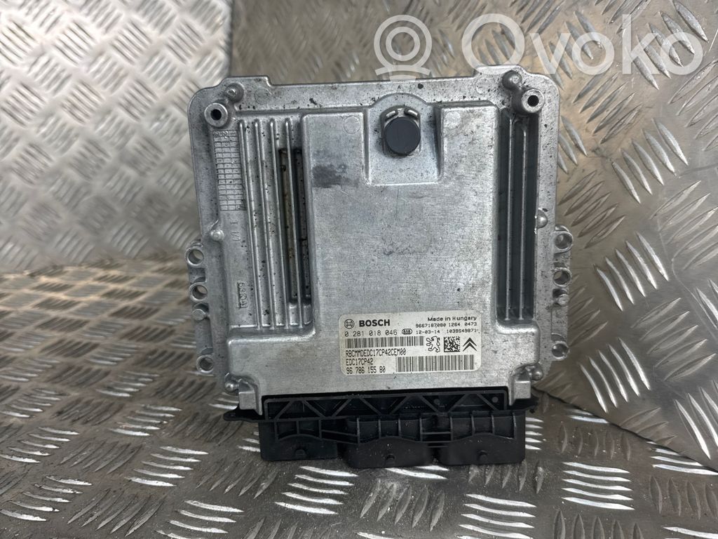 Citroen C5 Engine control unit/module 