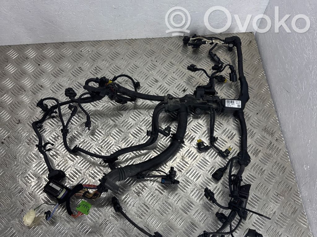 BMW 3 F30 F35 F31 Wiązka przewodów silnika 