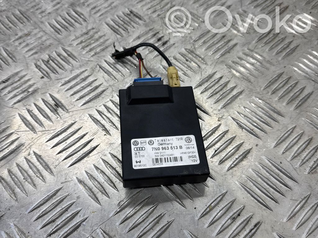 Volkswagen PASSAT B7 Auxiliary heating control unit/module 