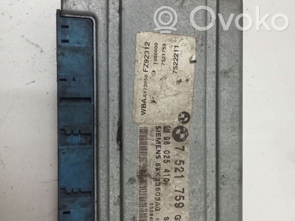 BMW 3 E46 Gearbox control unit/module 