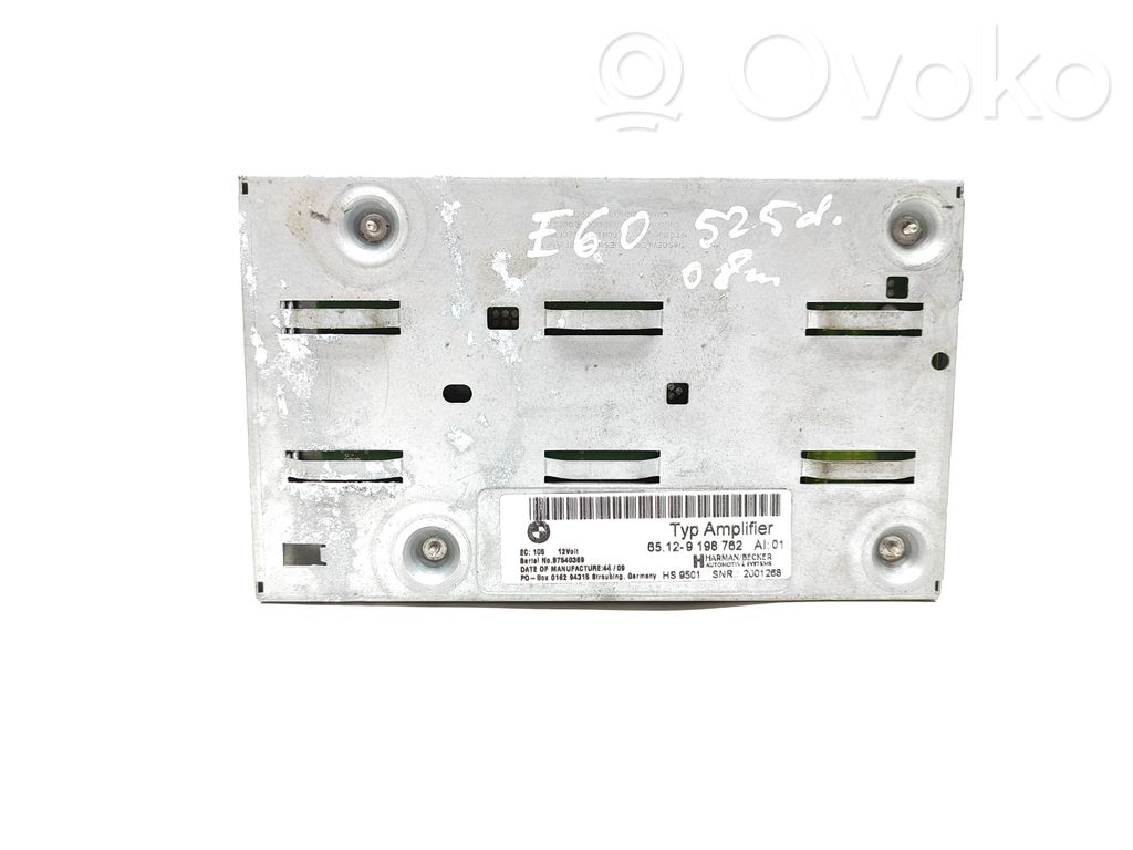 BMW 5 E60 E61 Sound amplifier 