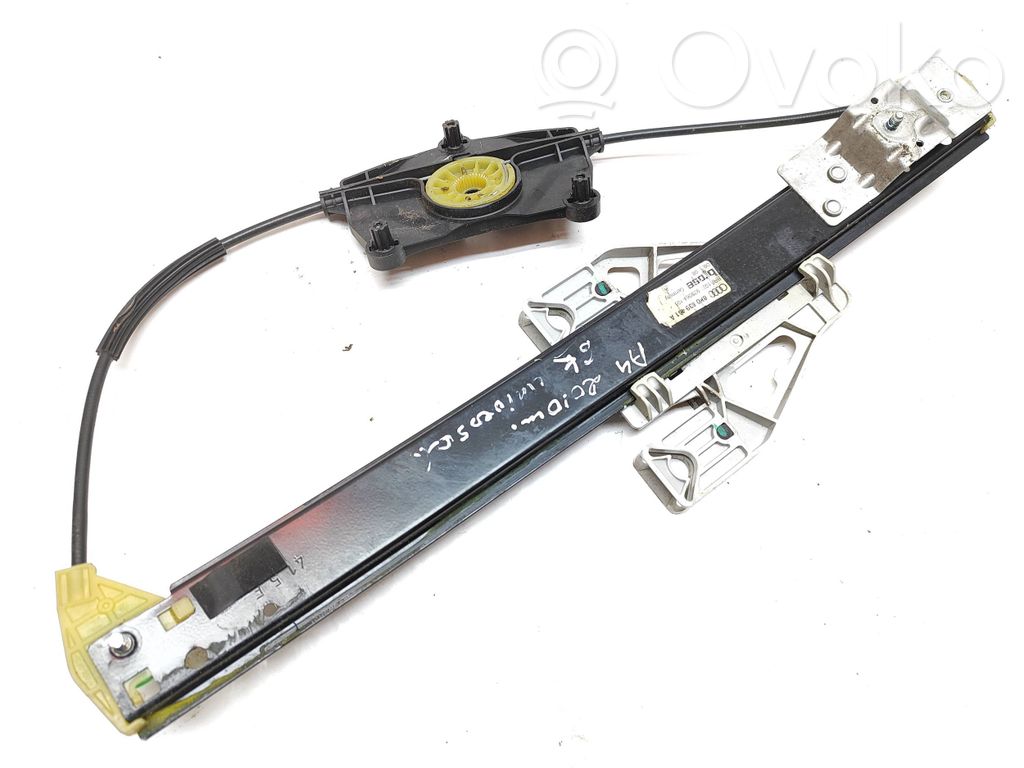 Audi A4 S4 B8 8K Mechanizm podnoszenia szyby tylnej bez silnika 