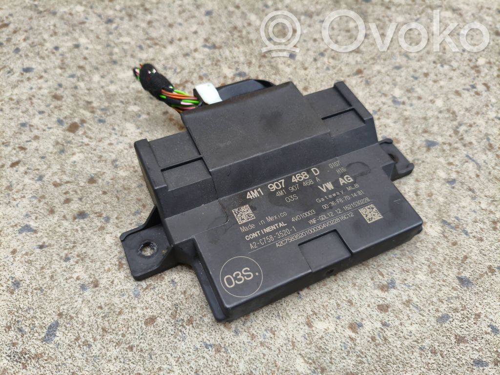 Audi Q5 SQ5 FY Gateway control module 