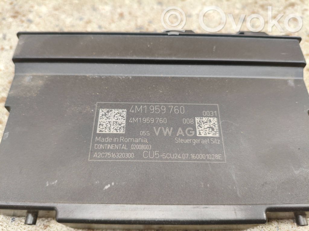 Audi Q7 4M Modul comandă scaune 