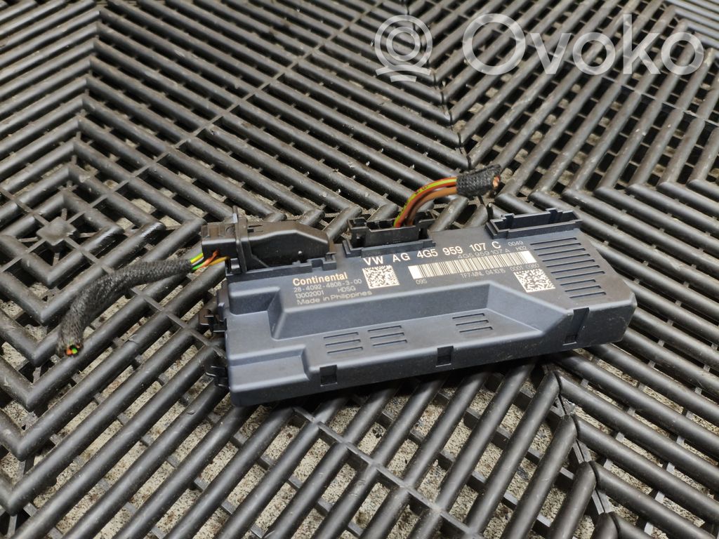 Tailgate/trunk control unit/module   4G5959107C,4G5959107A