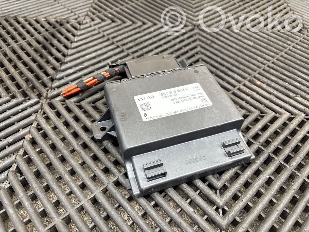 Autres unités de commande / modules   8K0959663,8K0959663C,111004208