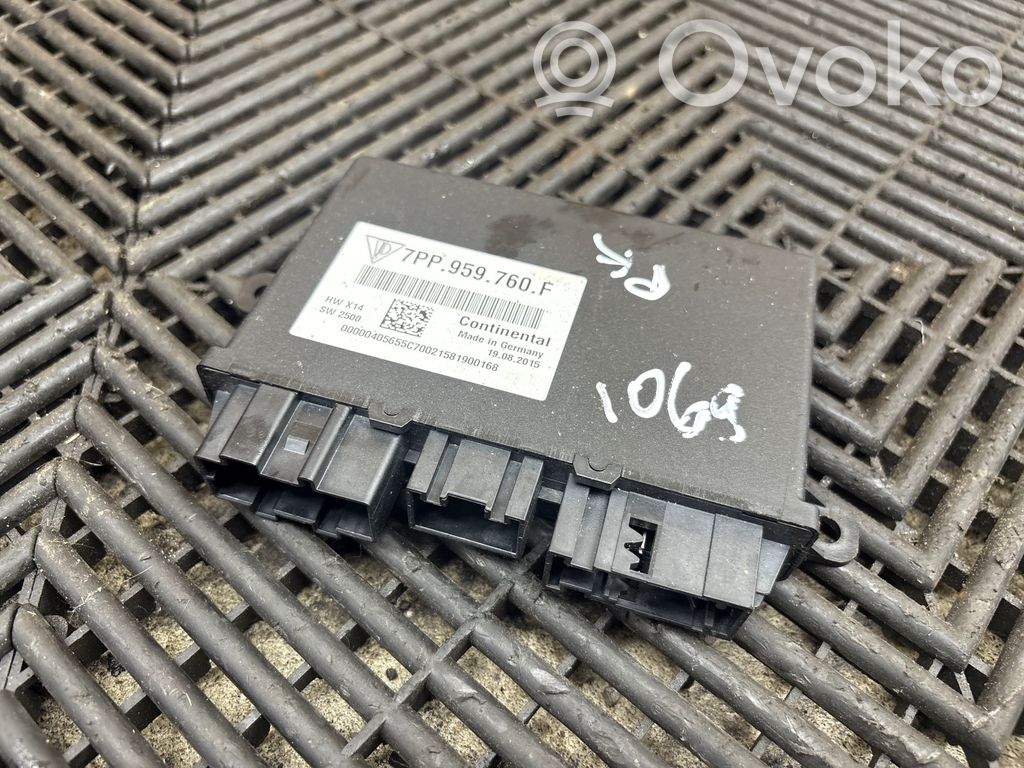 Porsche Macan (95B) Modul comandă scaune 