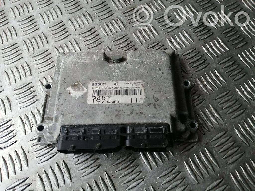Fiat Stilo Engine control unit/module 