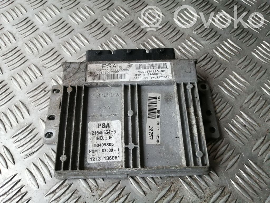 Citroen Xsara Picasso Engine control unit/module 