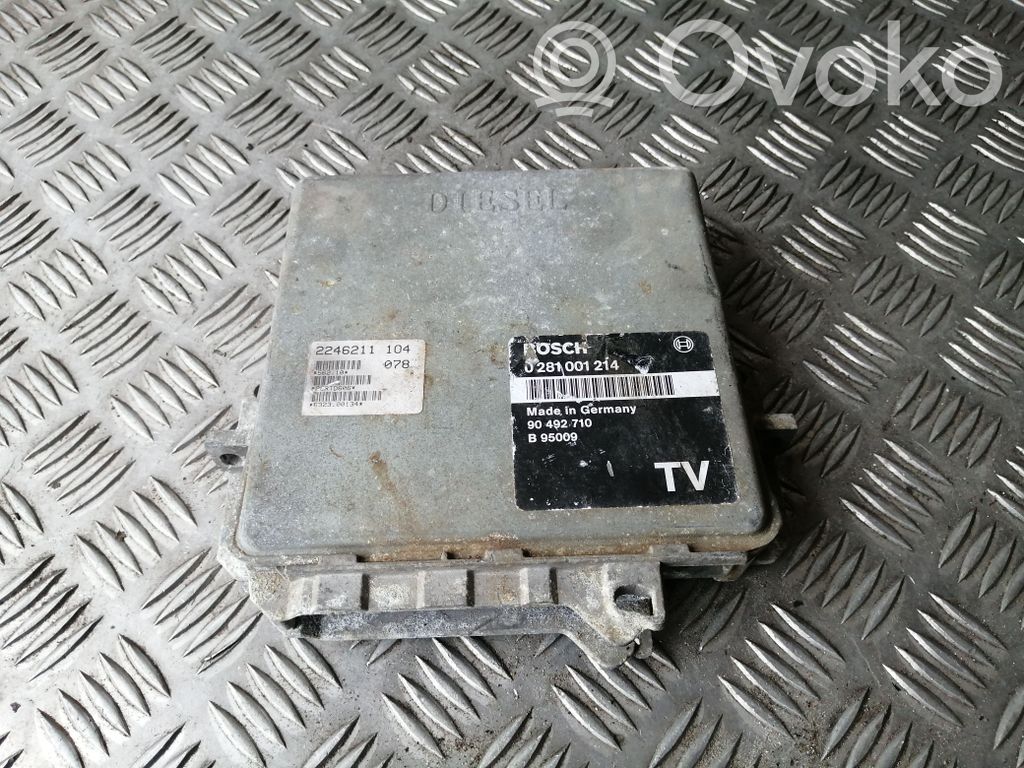 Opel Omega B1 Engine control unit/module 