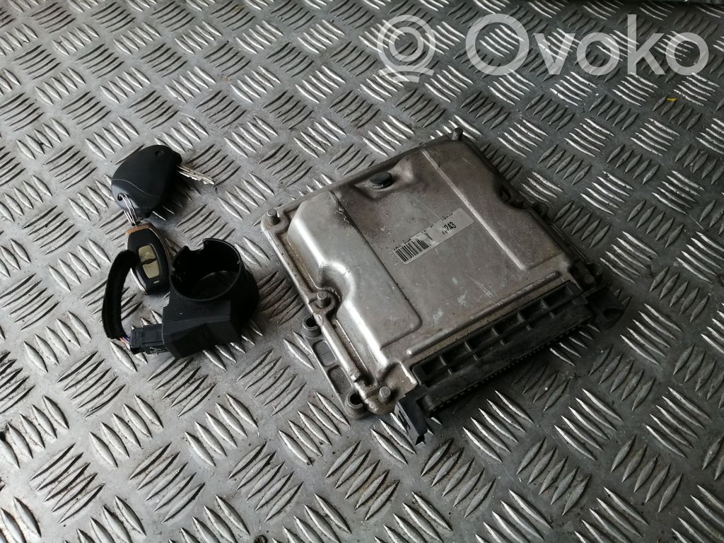 Peugeot 806 Engine ECU kit and lock set 