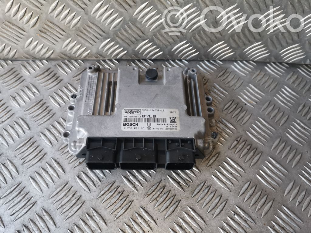 Engine control unit/module   0281011701,8M5112A650LB