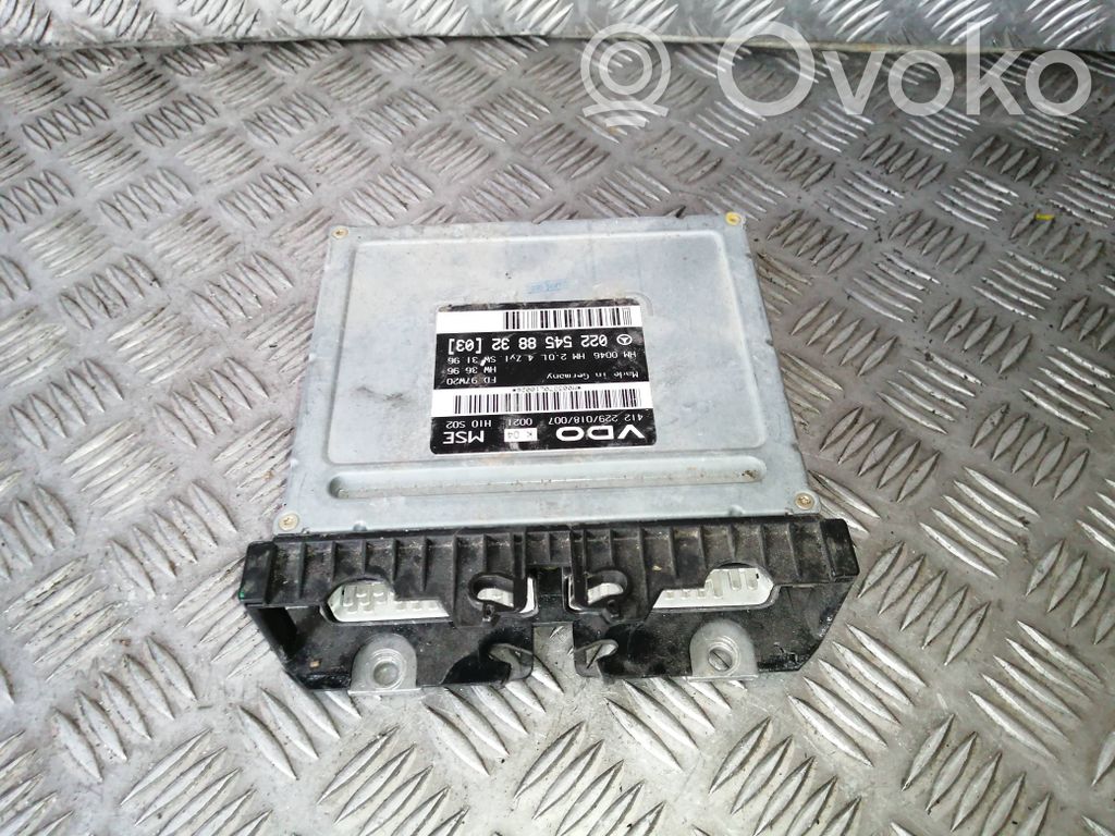 Mercedes-Benz E W210 Centralina/modulo del motore 