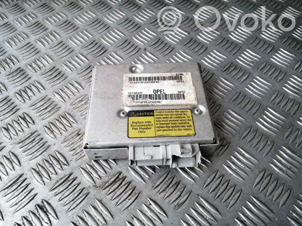 ABS control unit/module   16198391