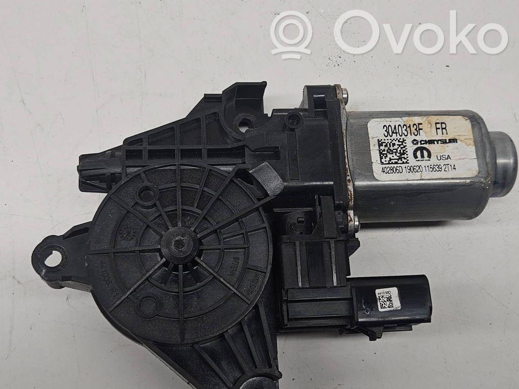 Chrysler Pacifica Front door window regulator with motor 