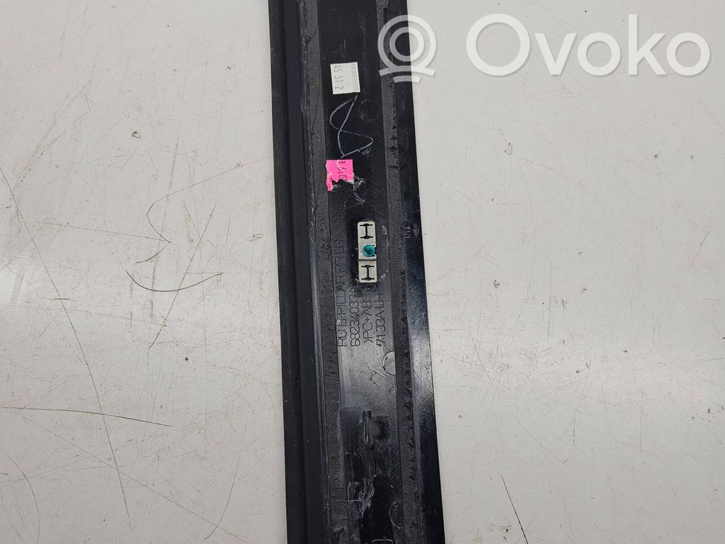 Chrysler Pacifica Rear door glass trim molding 