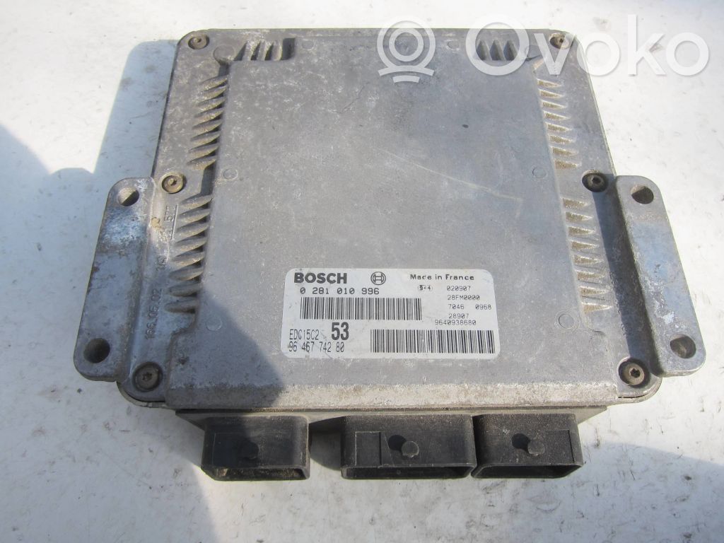 Citroen Xsara Picasso Engine control unit/module 