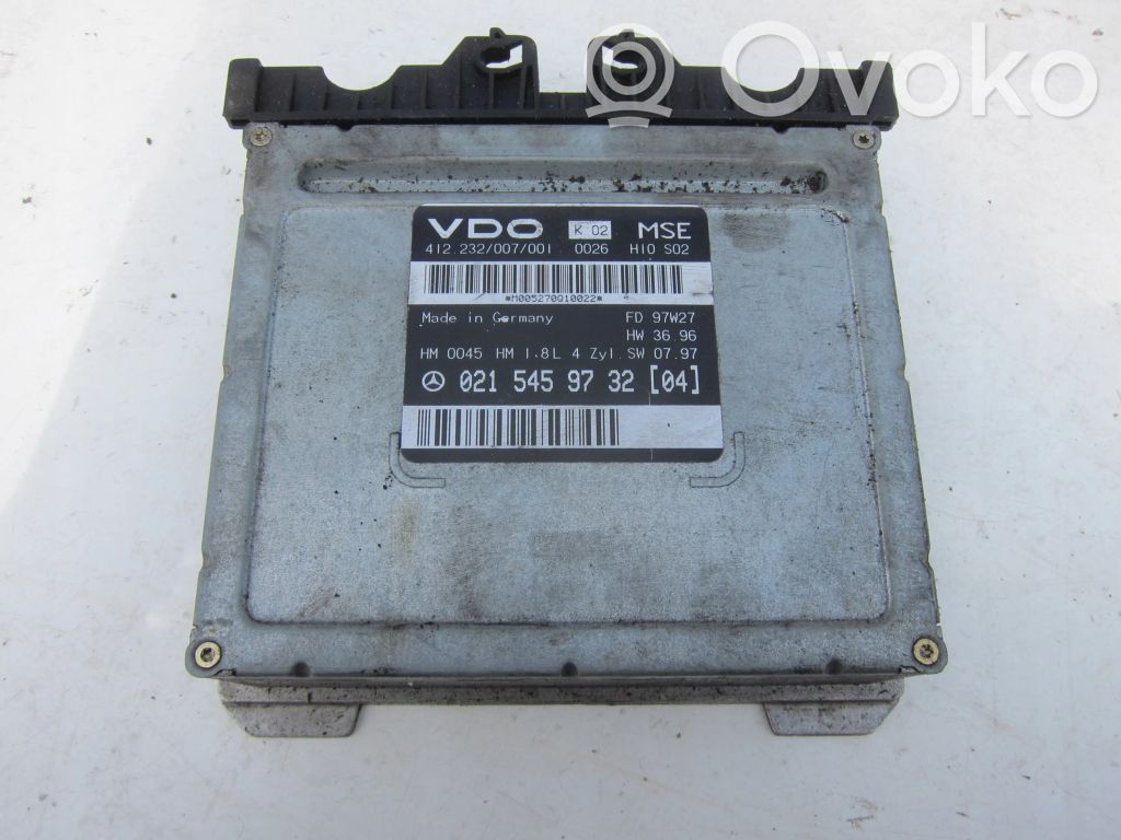 Mercedes-Benz C W202 Sterownik / Moduł ECU 