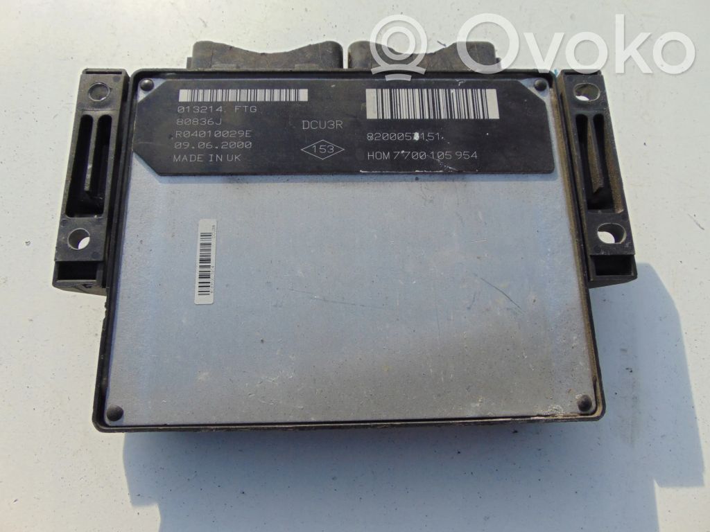 Renault Megane I Engine control unit/module 