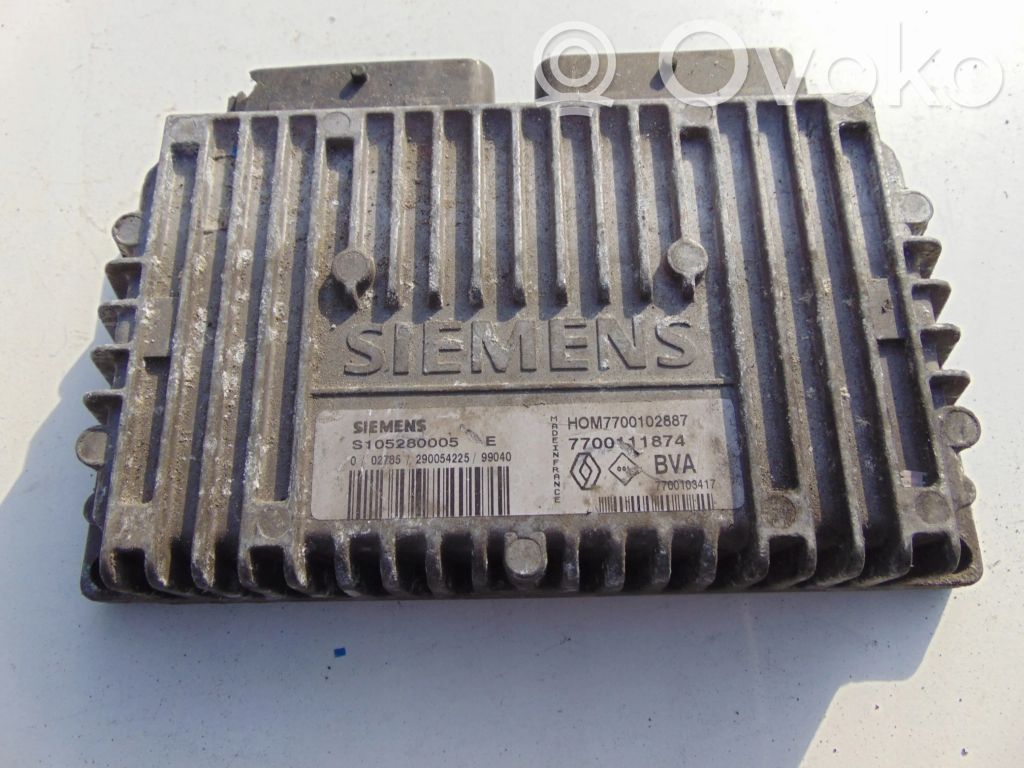 Renault Clio II Engine control unit/module 