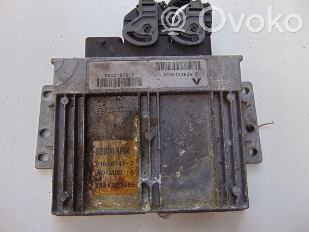 Renault Clio II Engine control unit/module 