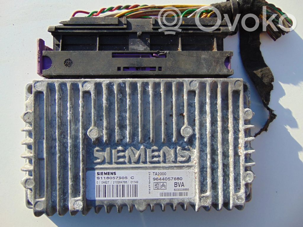 Peugeot 206 Gearbox control unit/module 