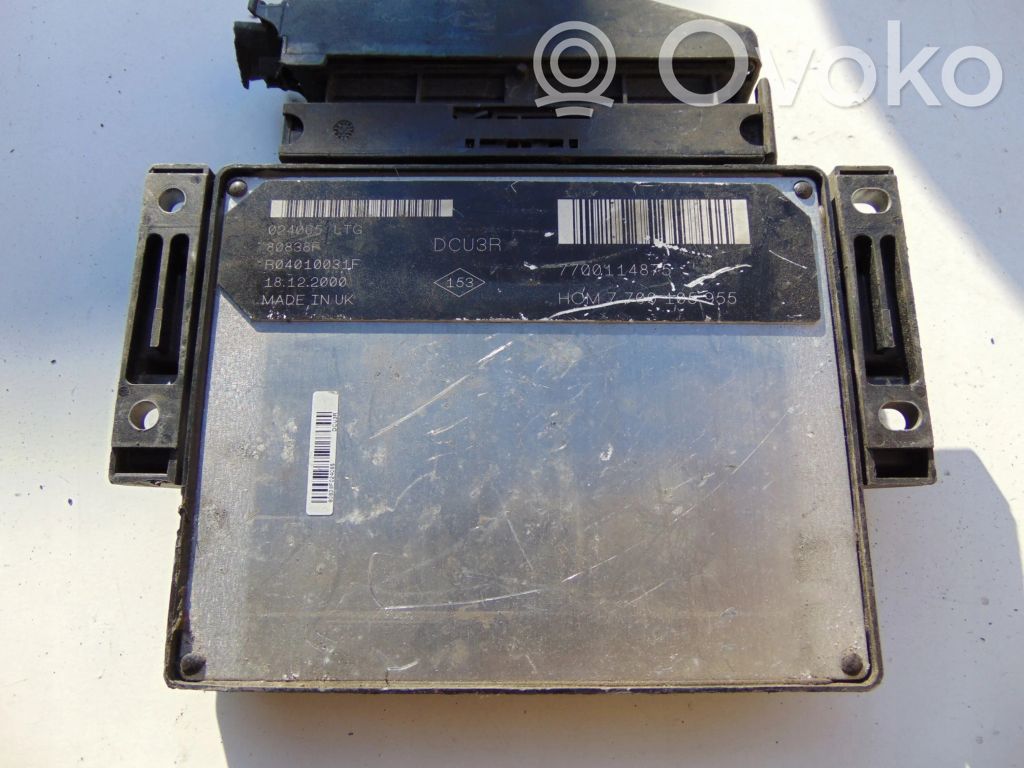 Renault Clio II Engine control unit/module 