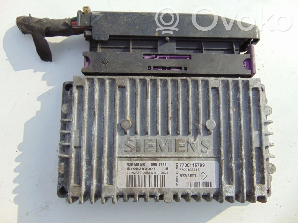 Renault Megane II Engine control unit/module 