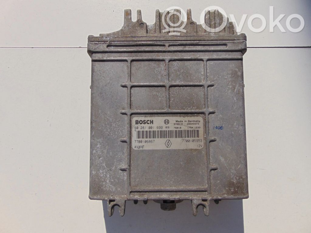 Renault Scenic I Engine control unit/module 
