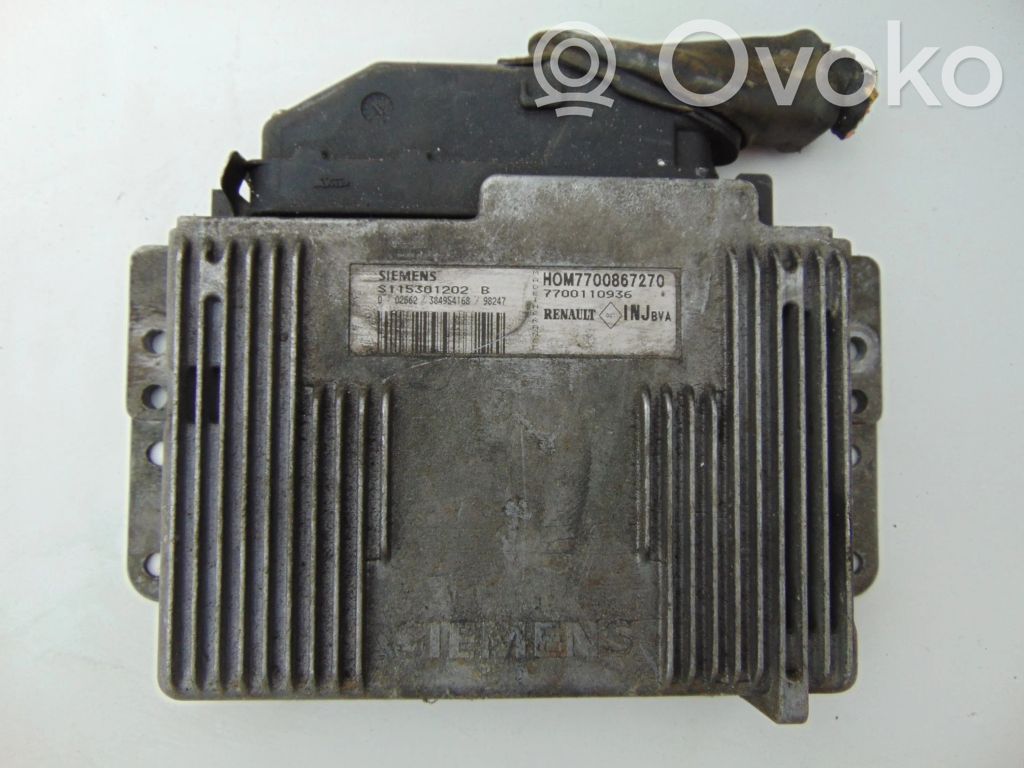 Renault Clio II Engine control unit/module 