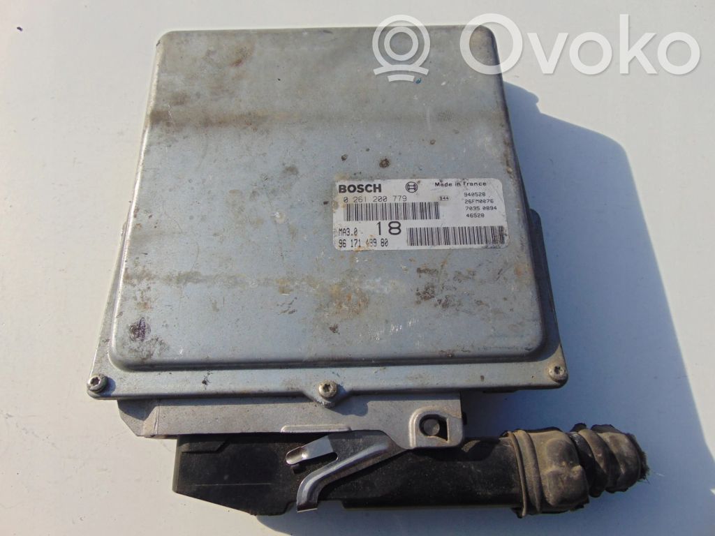 Engine control unit/module   9617149980,0261200779