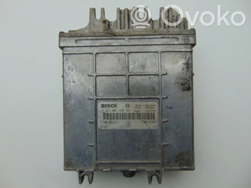 Renault Megane I Engine control unit/module 