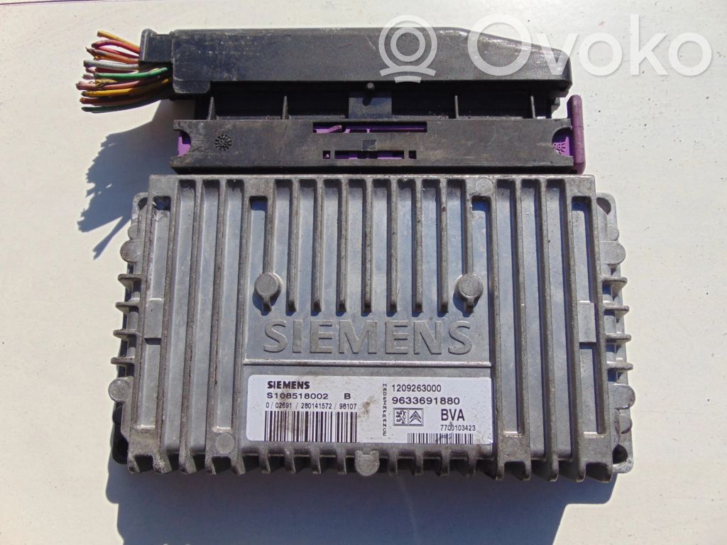 Peugeot 406 Unitate/modul de control cutie de viteze 