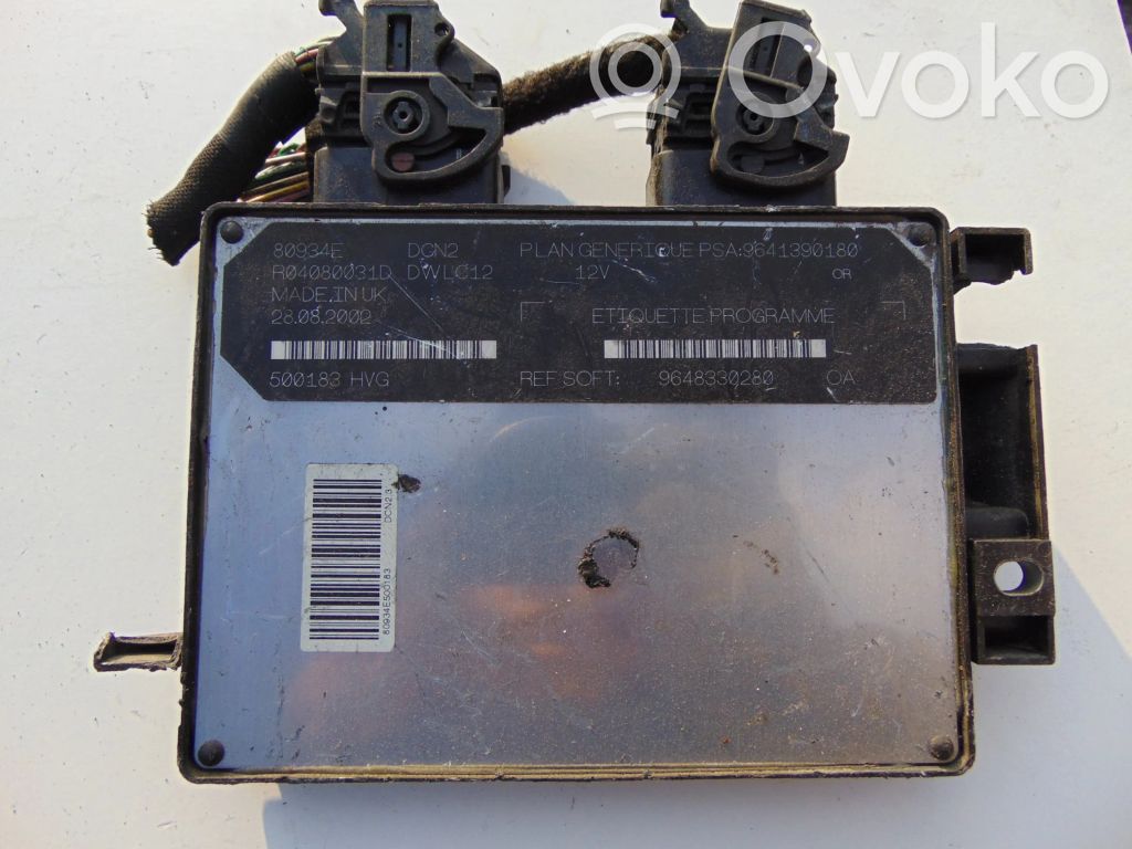 Peugeot Partner Engine control unit/module 
