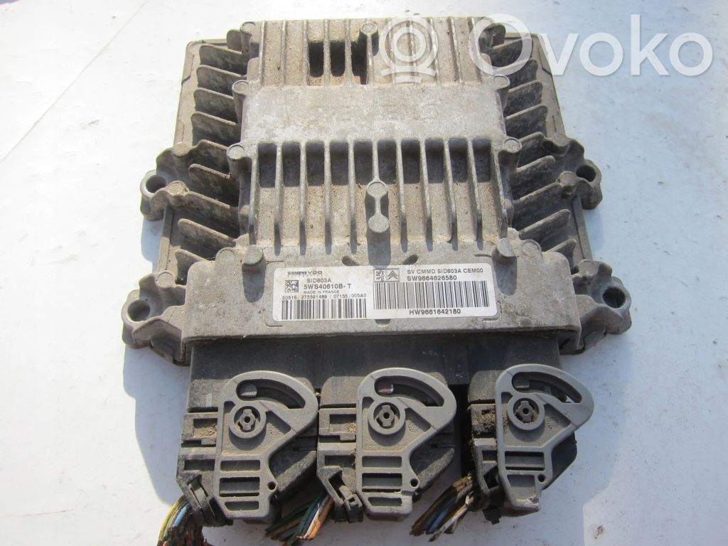 Engine control unit/module   9664626580,5WS40610B