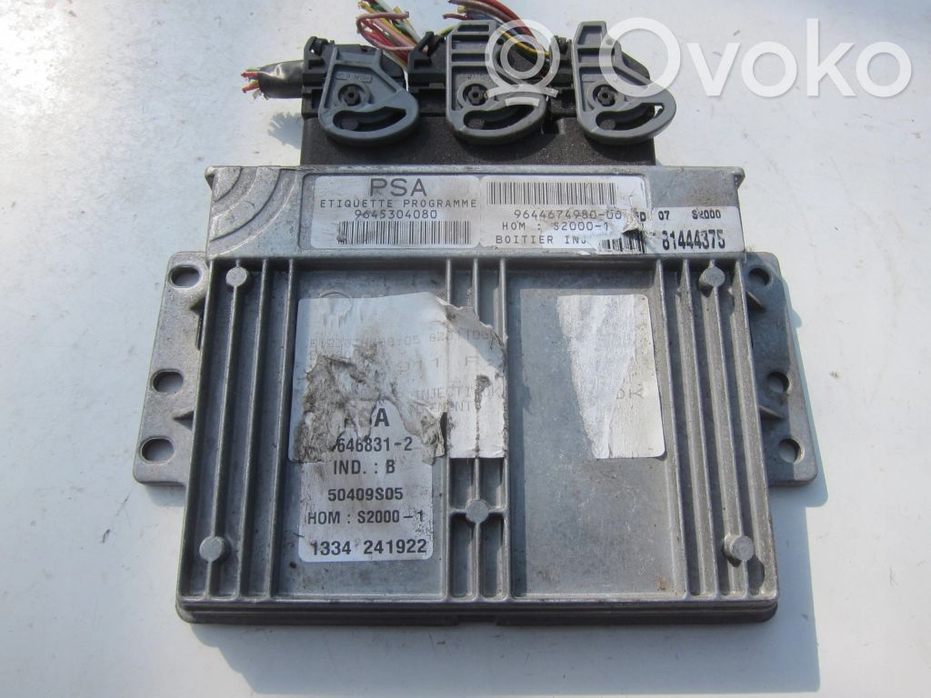 Peugeot 406 Engine control unit/module 