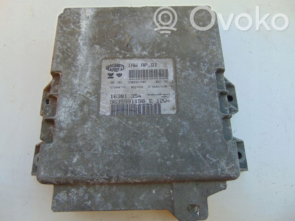 Engine control unit/module   9635991180