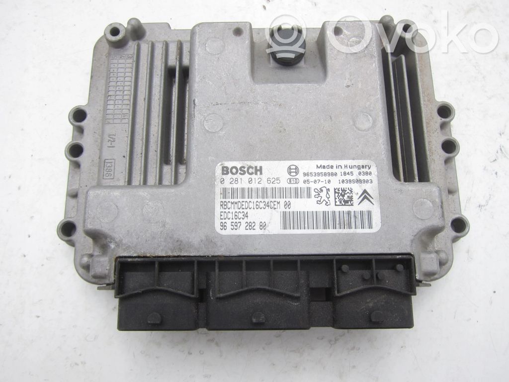 Peugeot 407 Engine control unit/module 