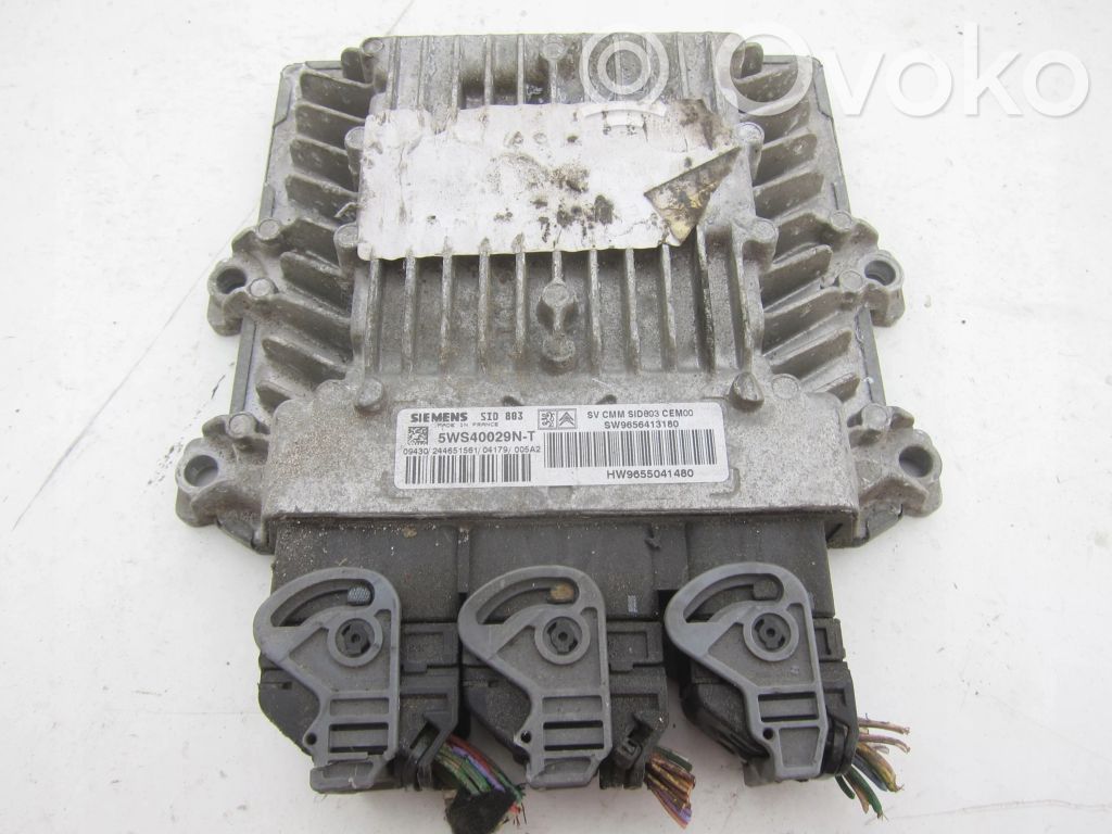 Peugeot 307 Engine control unit/module 