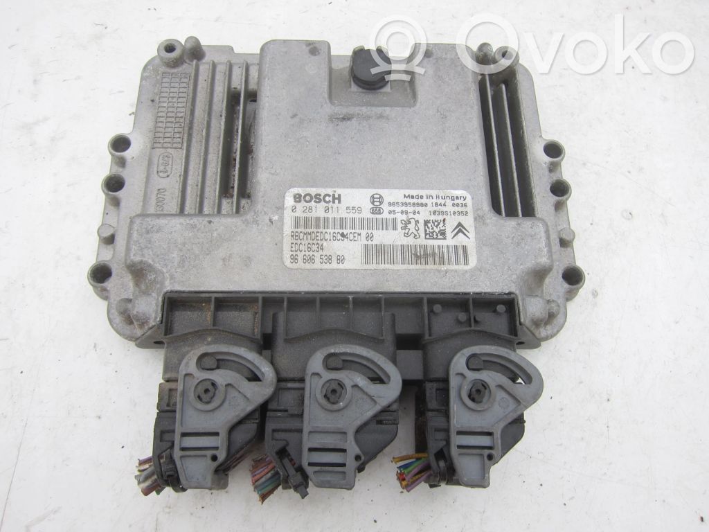 Citroen C3 Variklio valdymo blokas 