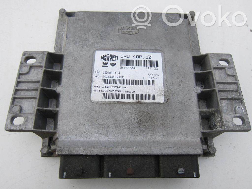 Engine control unit/module   9640221280,9634495980