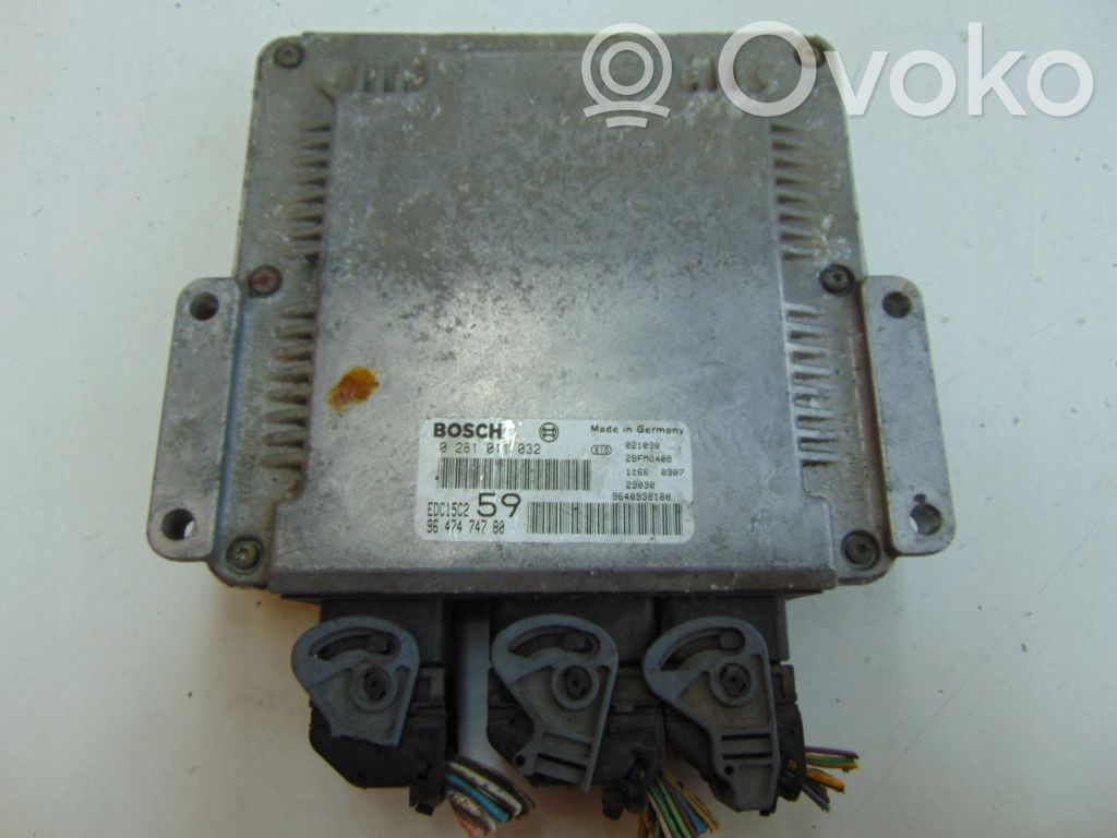 Engine control unit/module   9647474780