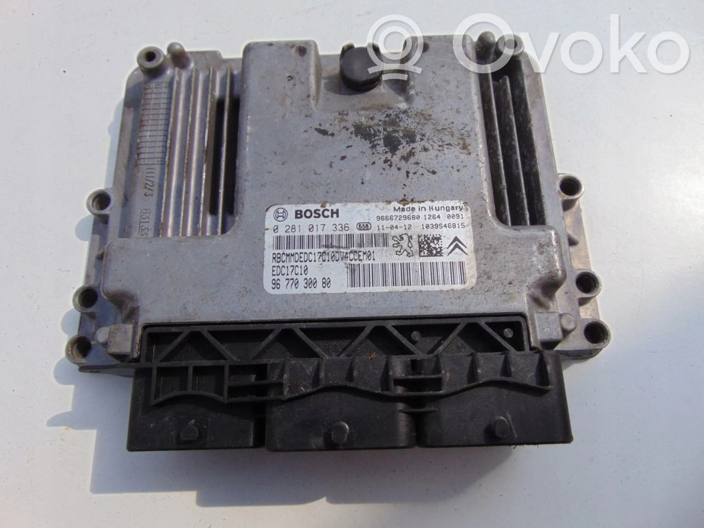 Engine control unit/module   9677030080